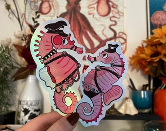 Sea Daddies, Holographic Vinyl Stickers