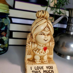 Vintage 1972 Paula ich liebe dich so viel Figur
