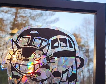 CatBus Totoro Suncatcher Window Cling