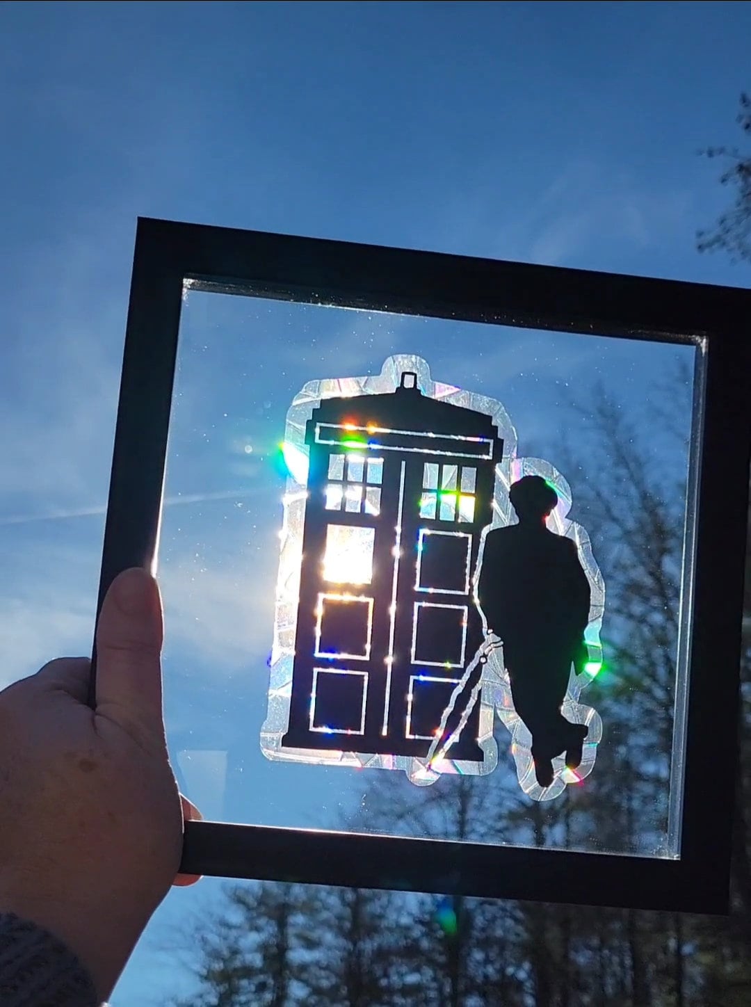 Doctor Who 7th Doctor Sylvester Mccoy Movable/reusable Suncatcher Window  Cling - Etsy, image size:1080x1448