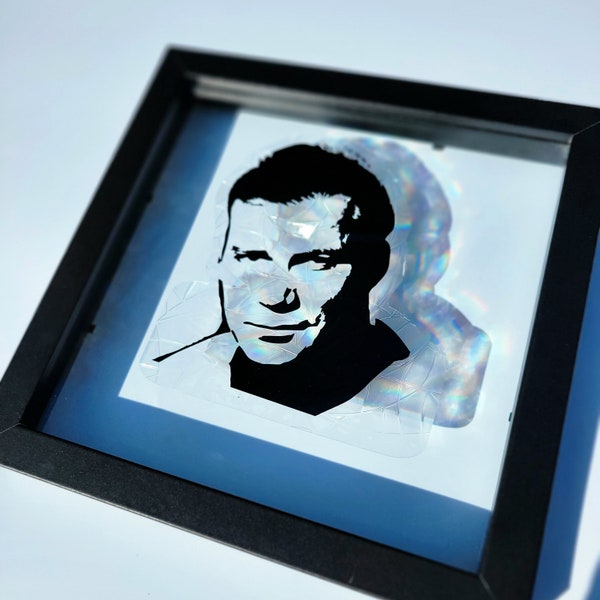 Star Trek Captain Kirk Suncatcher Window Cling