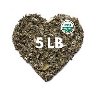 Organic Raspberry Leaf (Rubus idaeus) – 5 lb Bulk