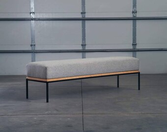 Upholstered Dining Bench Etsy