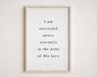 LDS Wall art, Book of Mormon print, Latter Day Saint wall art, Lds printables, LDS home decor, LDS quote, Lds quotes wall art, 2 nephi 1 15