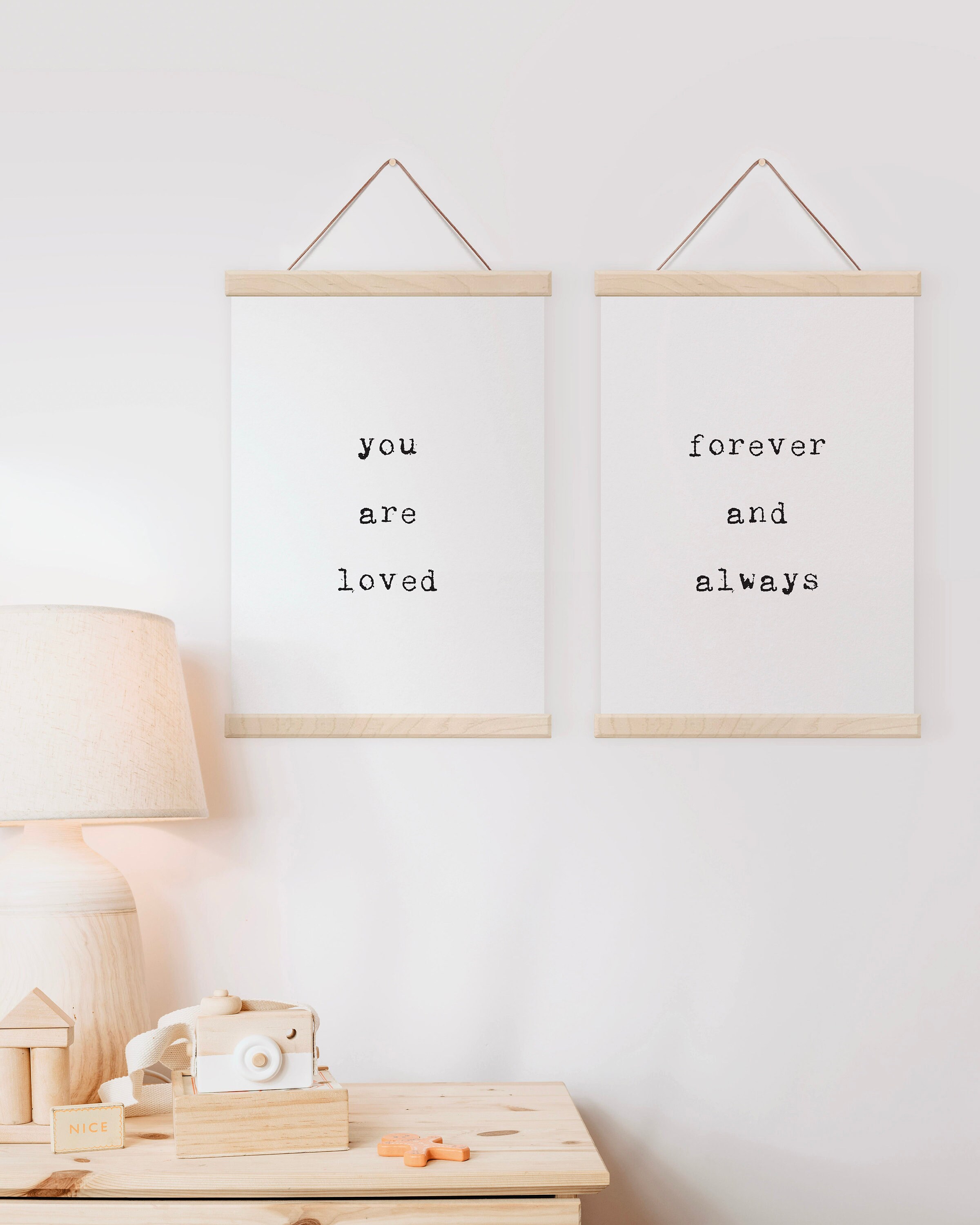 Nursery Quote Print, Neutral Nursery Prints, Boho Nursery Decor ...