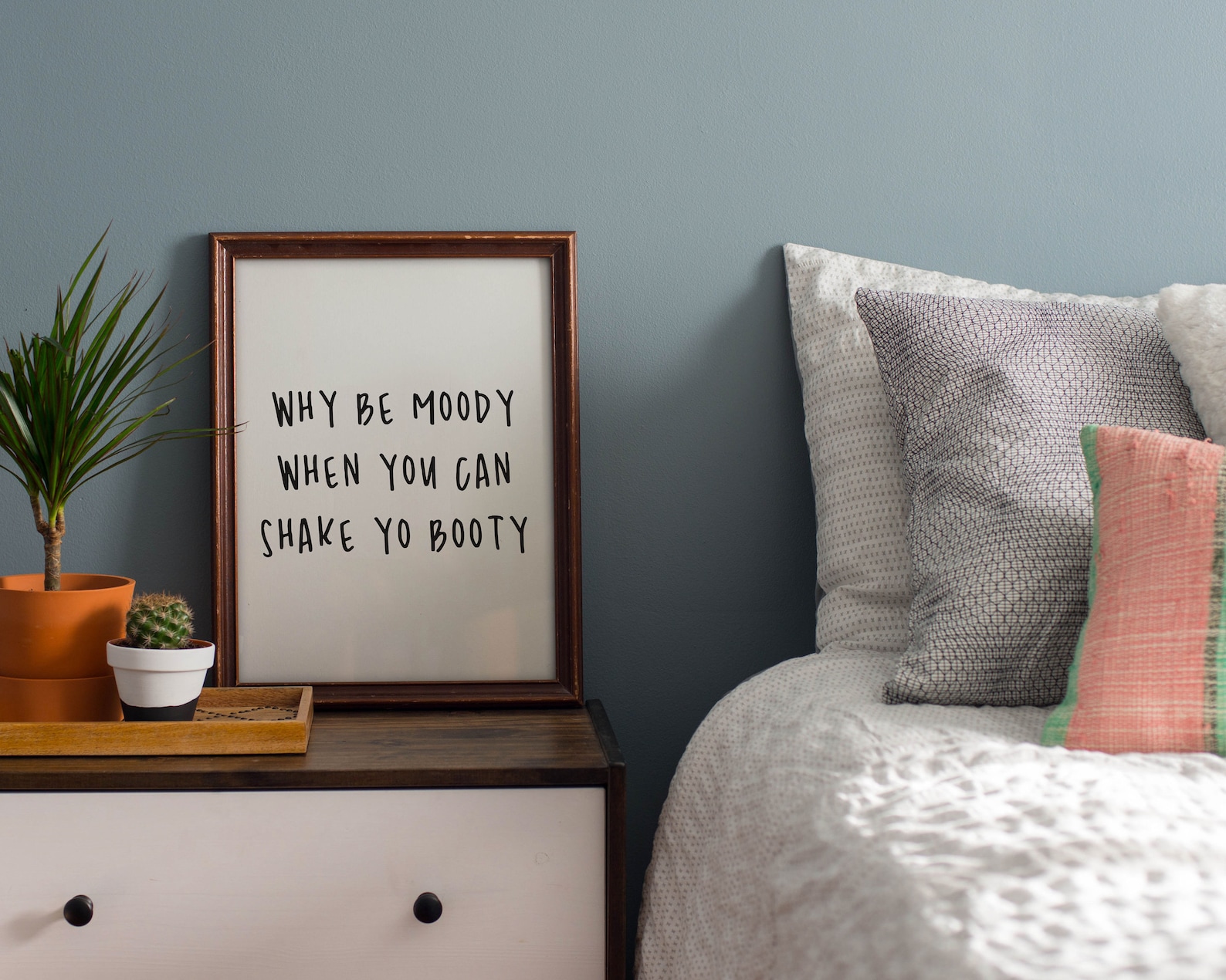 Positive Quote Print Funny Bedroom Art Dorm Room Wall Decor - Etsy
