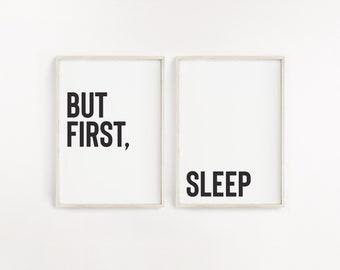 Prints for bedroom wall, Above bed prints, Funny bedroom wall art, Bedroom prints set of 2, Bedroom quote wall art, Funny bedroom quotes
