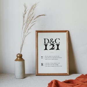 D&C 121, Lds Art, Church of Jesus Christ Art, Latter Day Saint ...