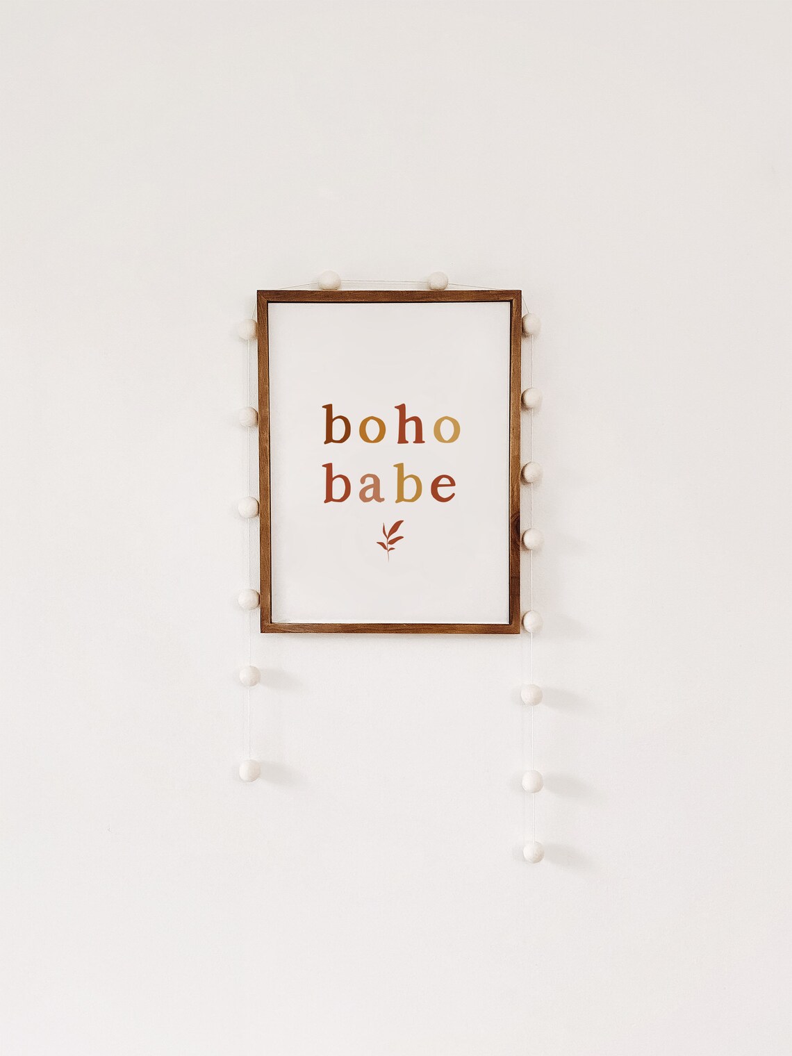 Boho Nursery Print Burnt Orange Nursery Art Modern Boho Art Etsy