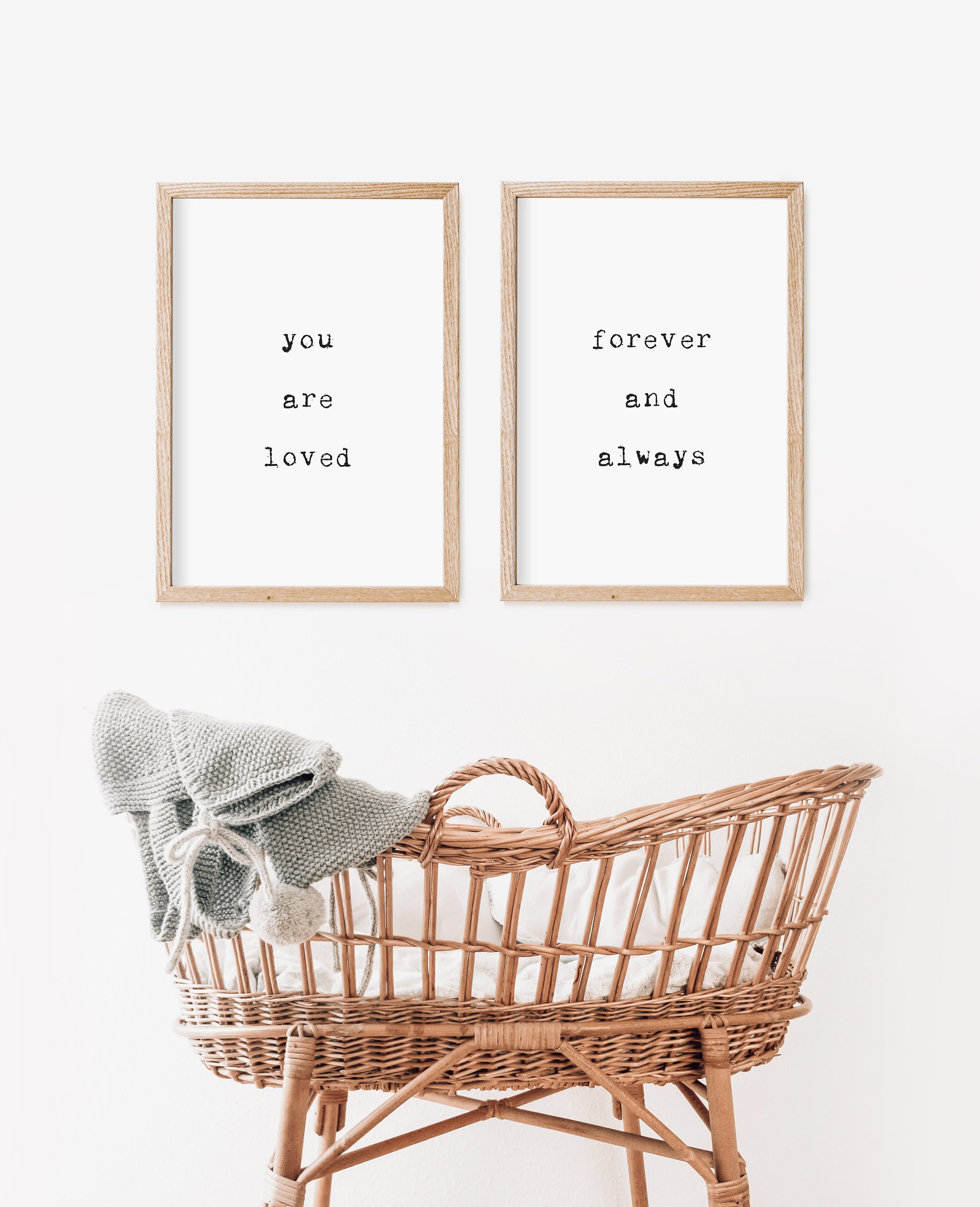 Nursery Quote Print, Neutral Nursery Prints, Boho Nursery Decor ...