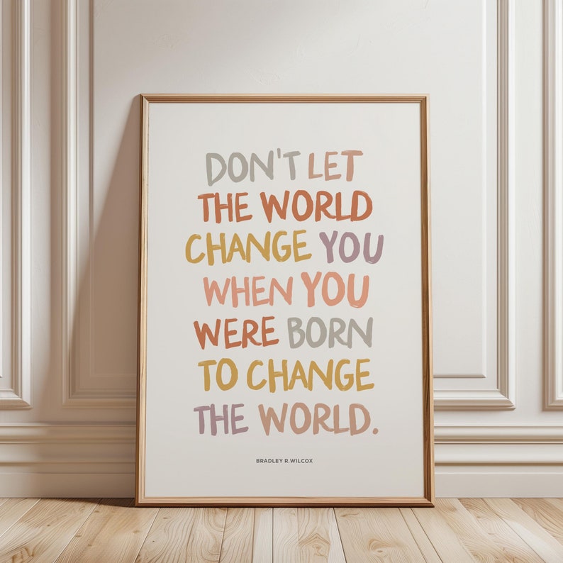 lds wall art, lds general conference, lds church quote, Bradley r Wilcox