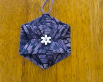 Hexagon Christmas Ornament