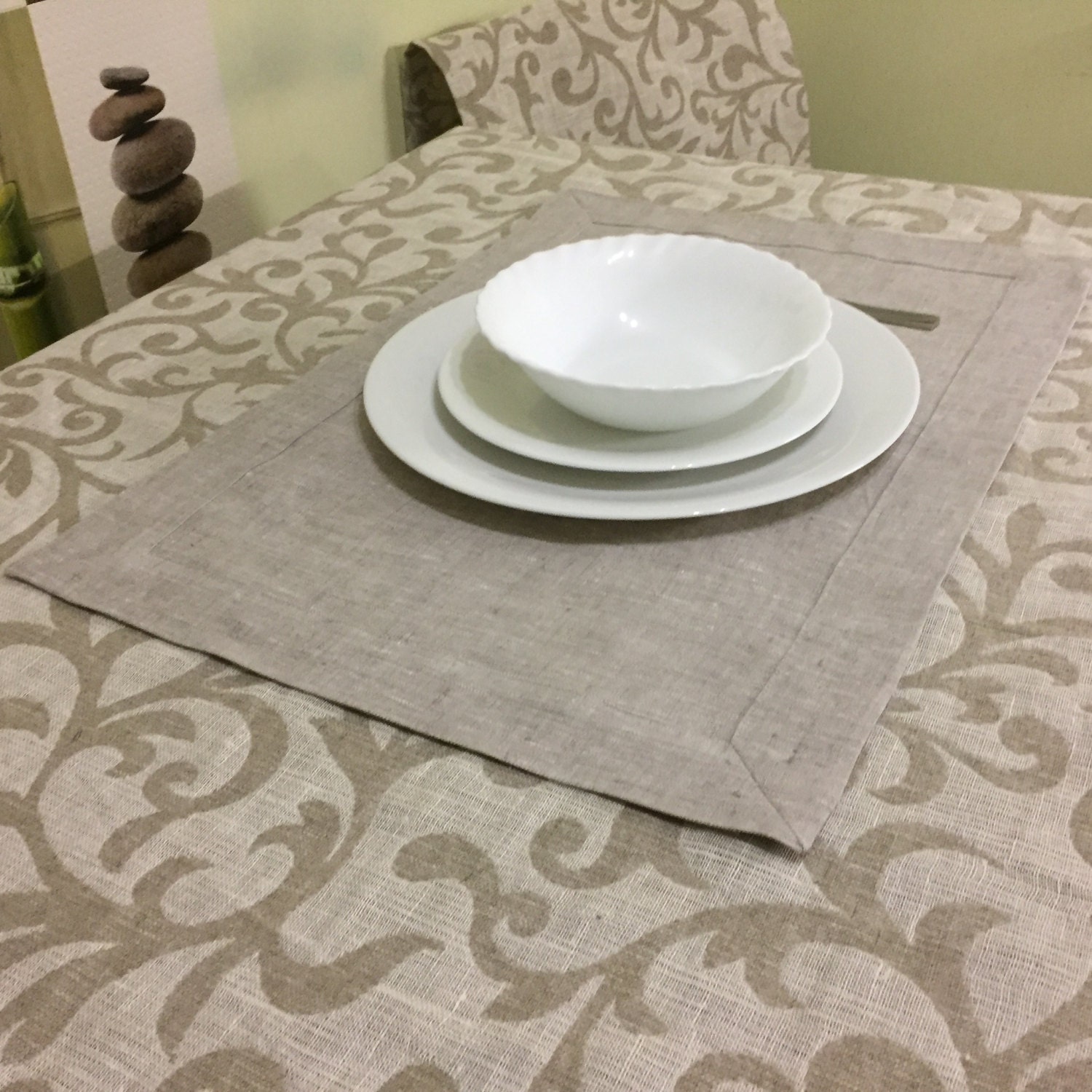 Linen Placemats Linen Napkins Napkins Set Placemats Set Etsy