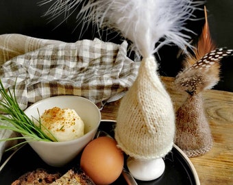 Patrón de tejido acogedor de huevos de Pascua - Descargar PDF
