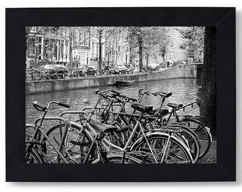 Amsterdam bicycles, printable poster, art print, photography, Home decor, instant download, download and print