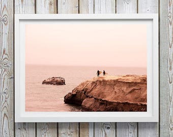 Santa Cruz california, printable poste, photography, art print, Home Decor, instant download, download and print