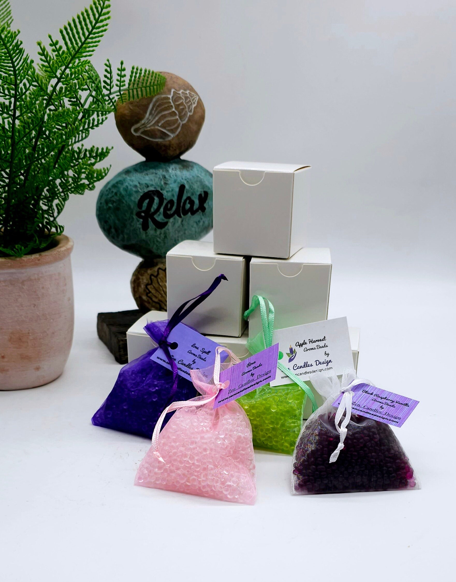 バッグ Aroma Aroma Beads Sachet, Car Air Freshener, Pick Your Scent, for