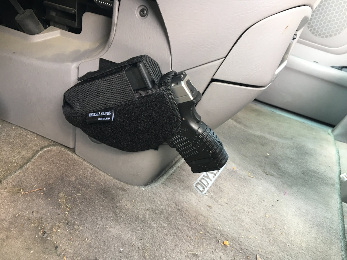 Gun Holster Vehicle Car Truck Ambidextrous Handgun Pistol Conceal W/mag