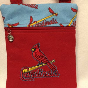 St. Louis Cardinals Clear Messenger Bag