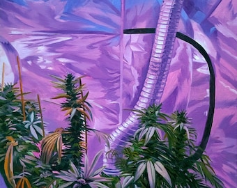 Kunstdruck: Grow Tent