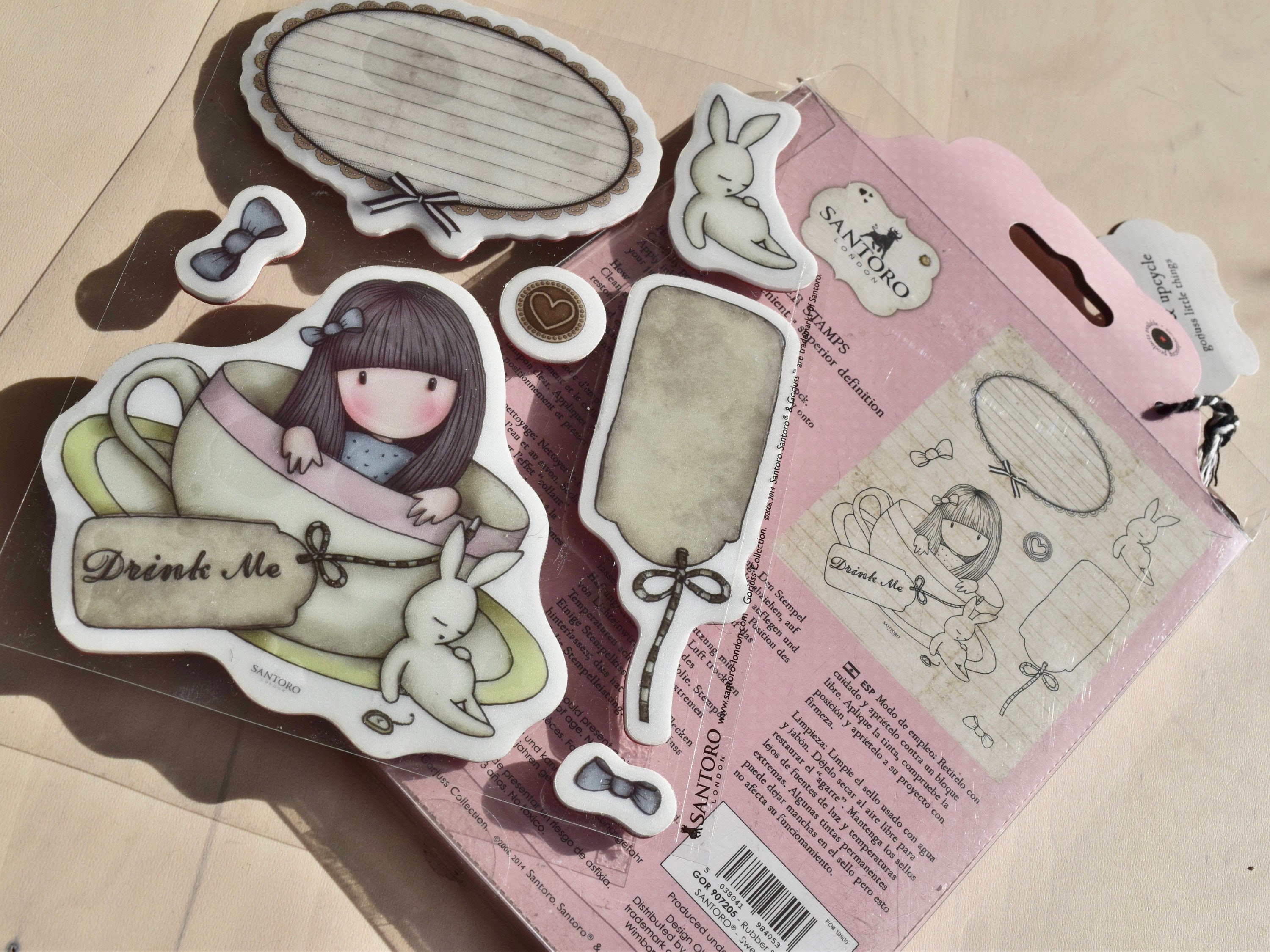 Urban Rubber Stamp Set ROSIE Santoro Gorjuss