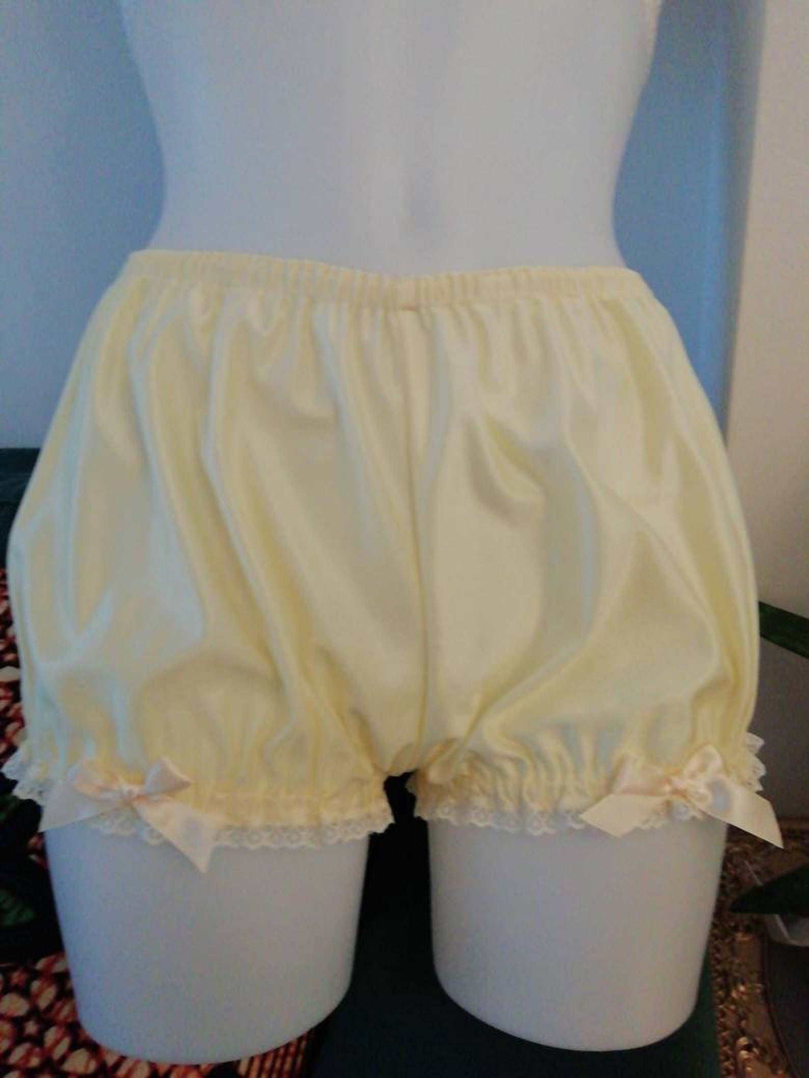 Bloomers Panties Gift for her Lingerie Cream knickers Cream Etsy