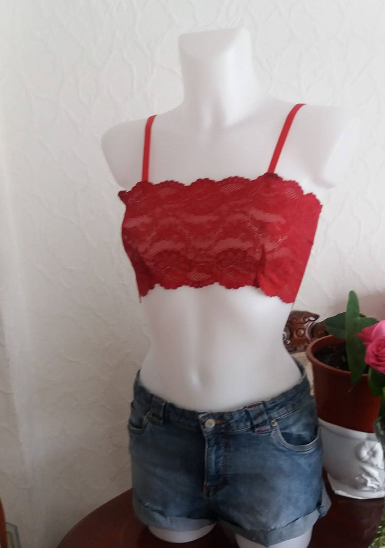 Red French knickers Lingerie Lace Panties Red knickers Lace knickers Lace lingerie Lace Panty Lace shorts Gift for her Valentine/'s gifts