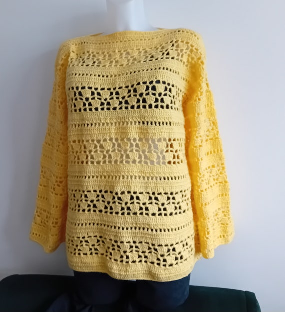 Ladies yellow jumper hot sale