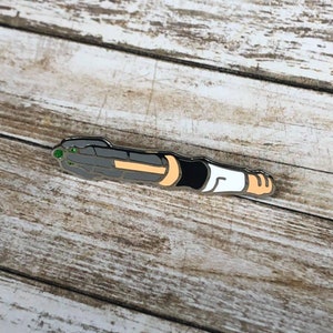 Sonic Screwdriver Pin, Doctor Who Pin, Eleventh Doctor&#39;s Sonic Screwdriver Pin