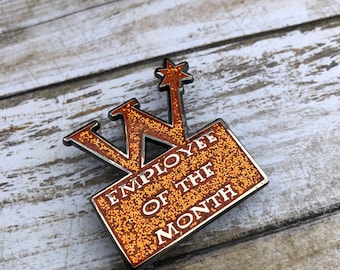 Weasley pin, Weasley twin, enamel pin, employee of the month pin