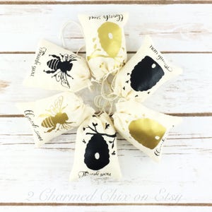 Bee Party Bags/Bee Baby Shower/Bee Party Favors/Bee Goody Bag/Bee Treat Bag/Bee Theme/Bee Thank You Bag/Thank You Bee Bag/Bee Party