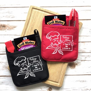Today’s Menu|Bbq Grilling Oven Mitt|Bbq Oven Mitt|Bbq Pot Holder Gift|Grilling Pot Holder Gift|Grilling Mitt Gift|Funny Oven Mitt