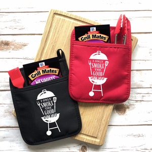 I Only Smoke The Good Stuff|Bbq Grilling Oven Mitt|Bbq Oven Mitt|Bbq Pot Holder Gift|Grilling Pot Holder Gift|Grilling Mitt|Funny Oven Mitt