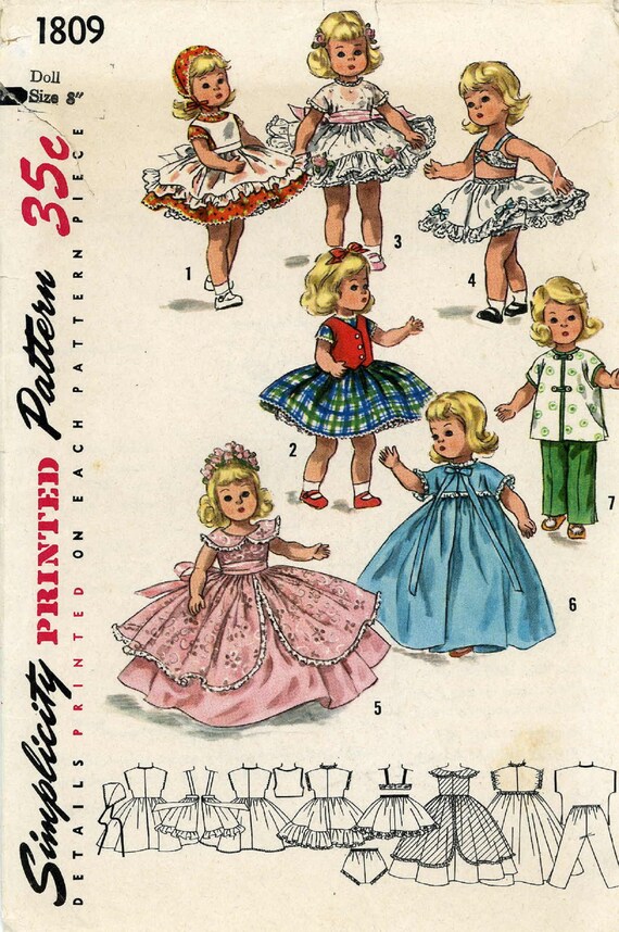 ginny doll clothes patterns