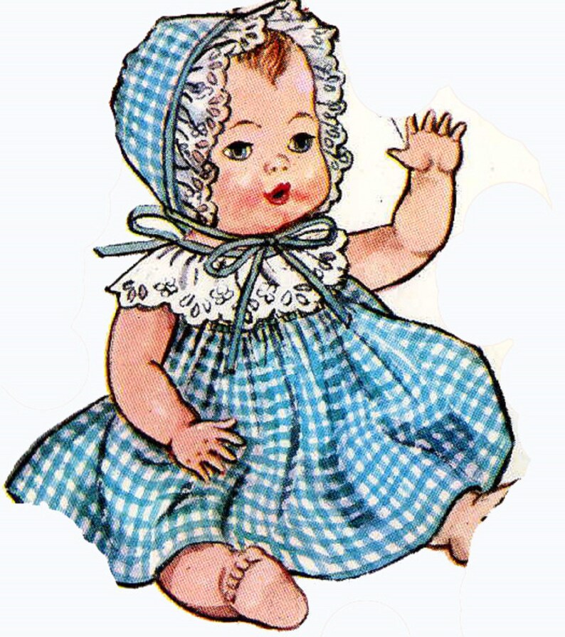 Original Vintage Doll Clothes Pattern Simplicity 2261 size Etsy