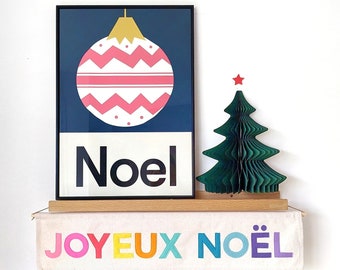 Joyeux Noël Christmas wall hanging