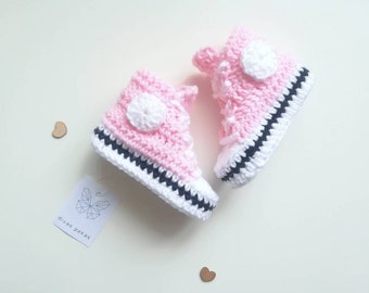 newborn girl converse