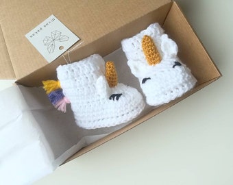 baby eenhoorn schoenen, gehaakte eenhoorn laarsjes, baby eenhoorn laarsjes, baby eenhoorn, gehaakte baby laarzen, gehaakte baby schoenen, baby douche cadeau