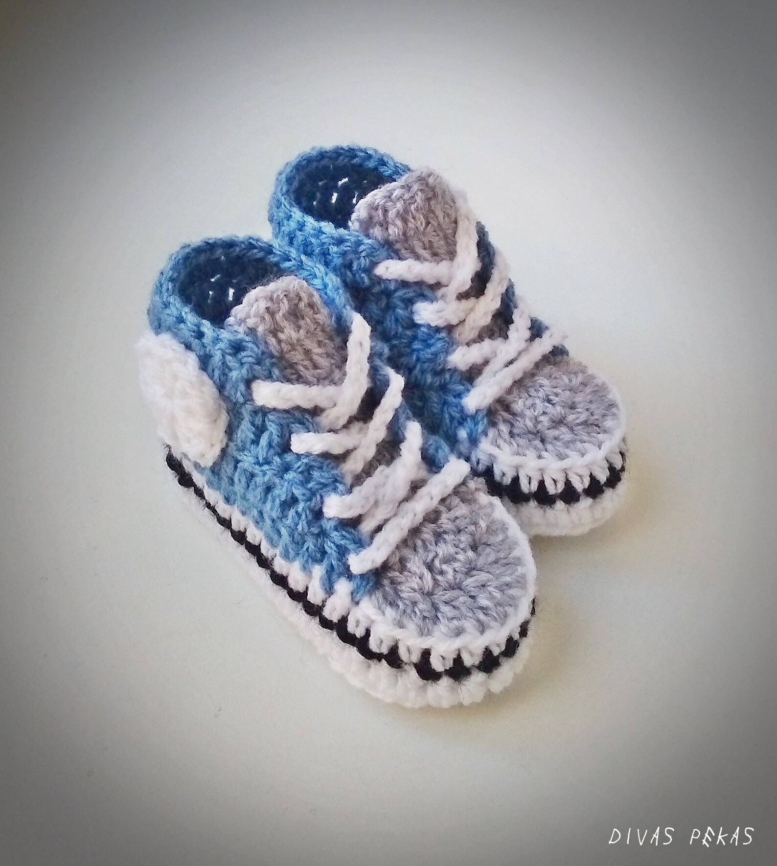 Crochet Baby Sneakers Crochet Baby Boy Booties Crochet Etsy