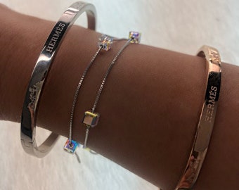 Prezent dla druhny! Bransoletka Unicorn AB Crystal - srebro próby 925