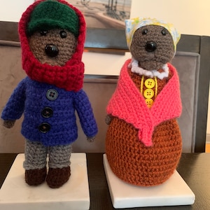 Emmet & Ma Otter Crochet Doll (Amigurumi) | Handmade Gift | Christmas Keepsake
