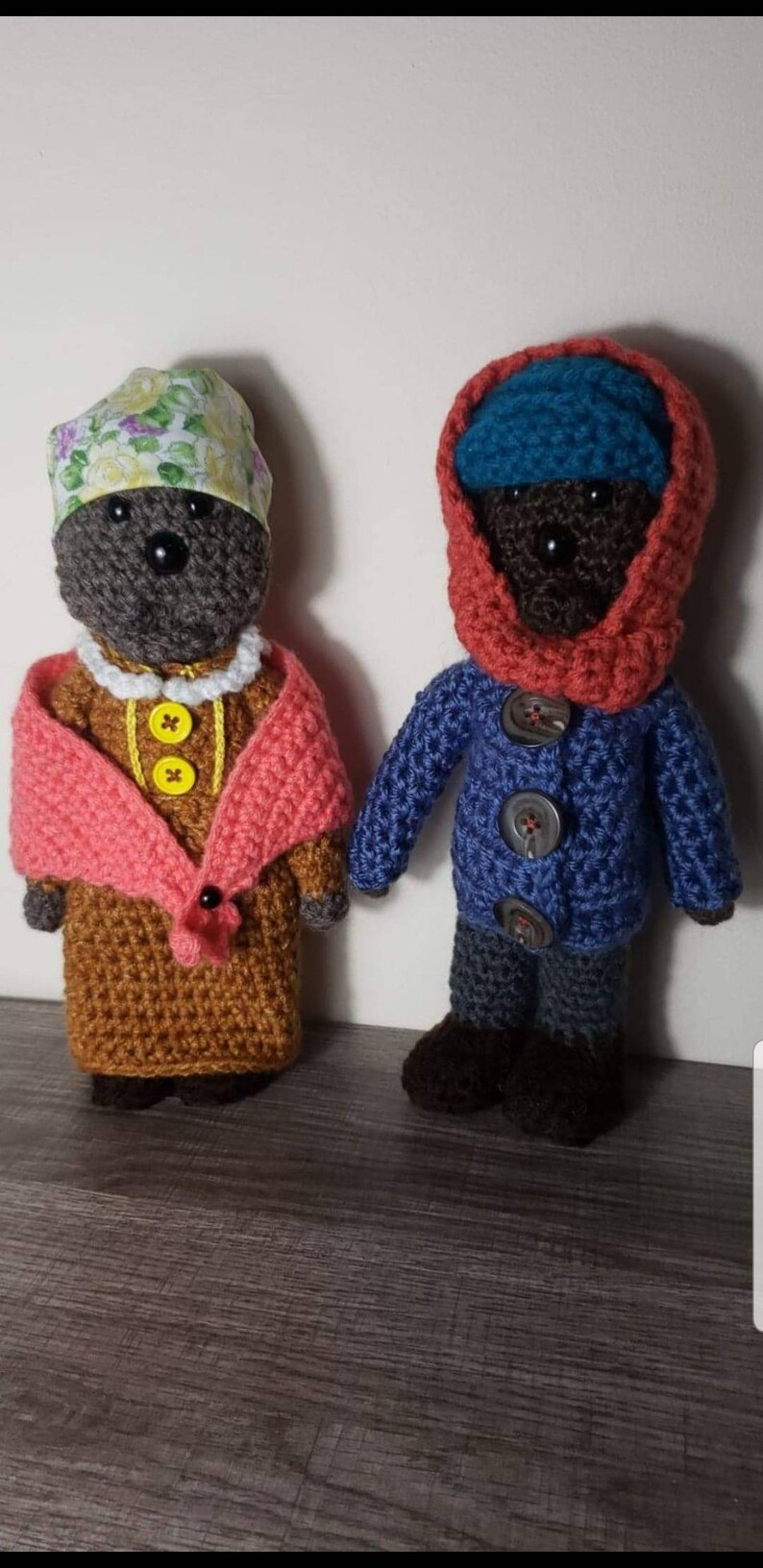 Emmet Otter and Ma Otter Crochet Doll / Amigurumi Doll | Etsy