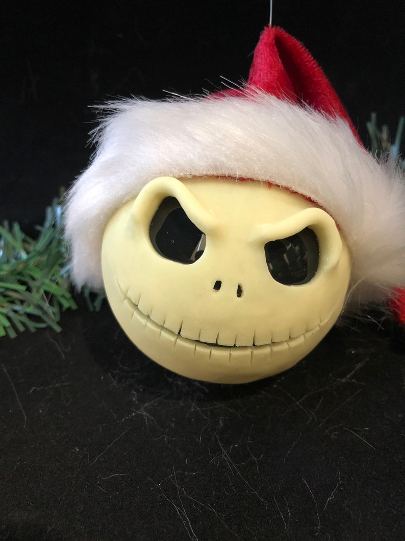 Jack Skellington ornament Glow in the dark image 6