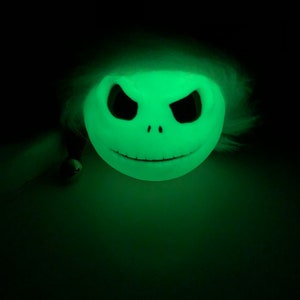 Jack Skellington ornament Glow in the dark image 4