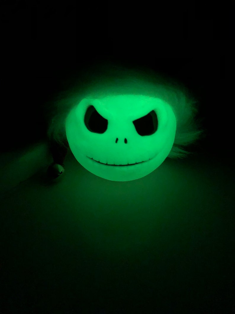 Jack Skellington ornament Glow in the dark image 4