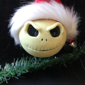 Jack Skellington ornament Glow in the dark image 1