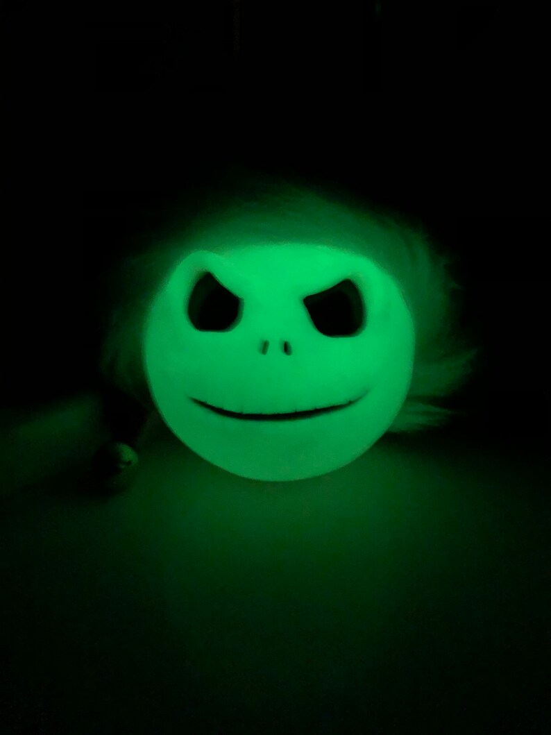 Jack Skellington ornament Glow in the dark image 3