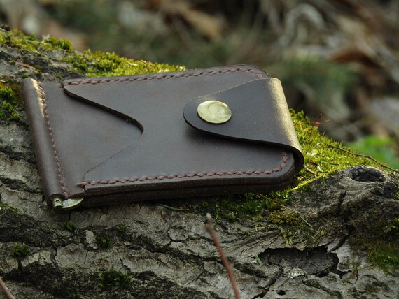 Money Clip Leather Personalized Gift Wallet Leather Wallets Etsy - image 0