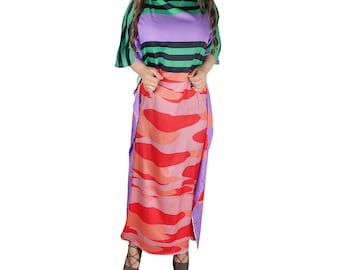 Kaftan for Women | Satin Silk Kimonos Dress | Kimono Beach Parties | Designer Caftan Kimono | Swimsuit Cover Ups