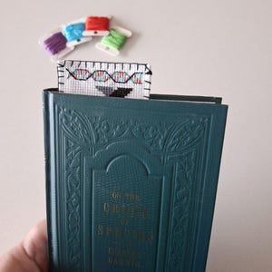 Bookmark Dna DNA Cross Stitch Bookmark Pattern - PDF Download - Etsy